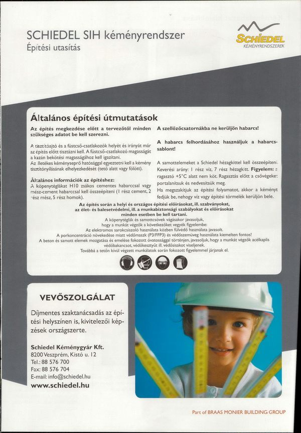 Schiedel kémény, kémények