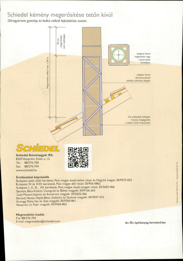 Schiedel kémény, kémények